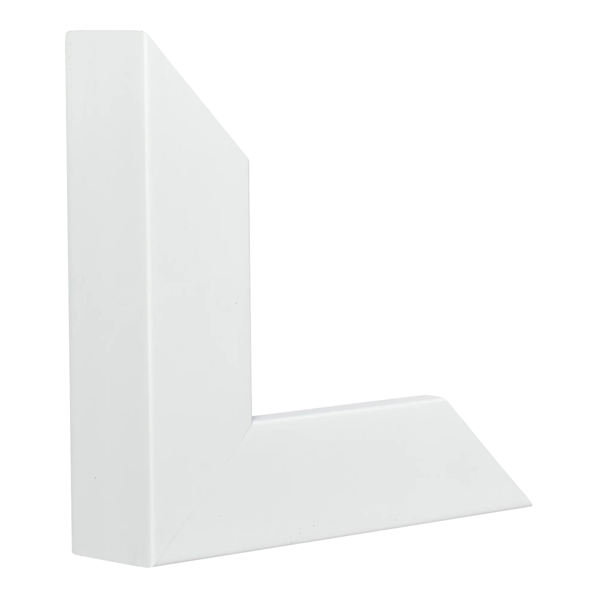 Vertical view of classic ii white picture frame sample