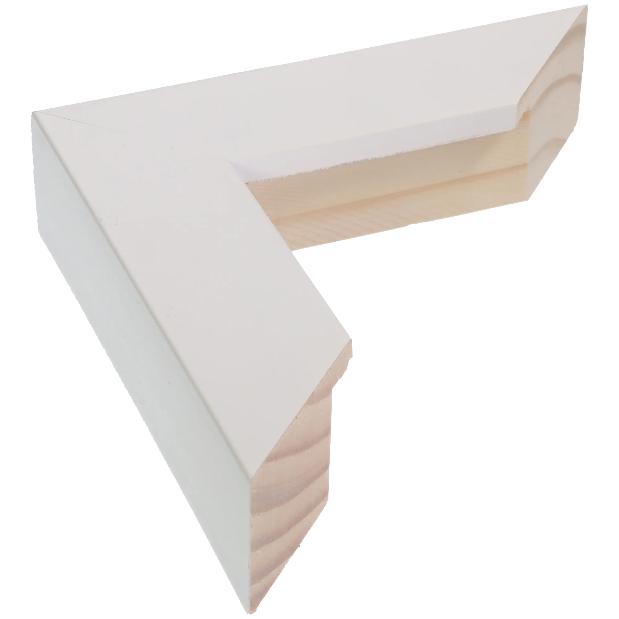 Classic II in white picture frame