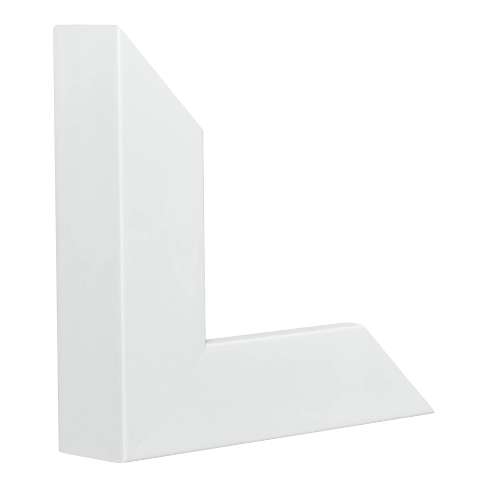 Vertical view of classic ii white picture frame