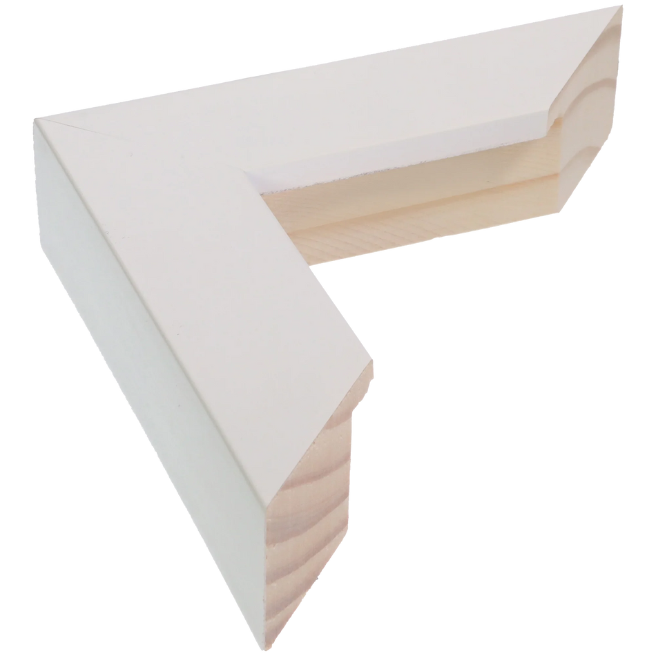 Classic II in white picture frame