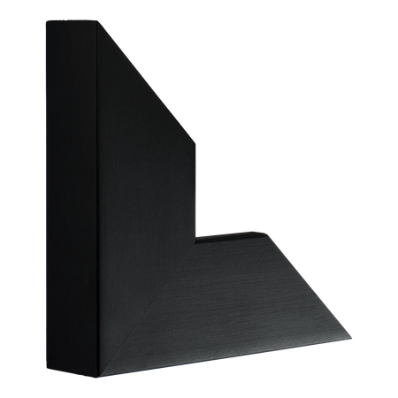 Vertical view of classic iii black picture frame