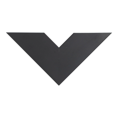 Top view of Classic III picture frame in black