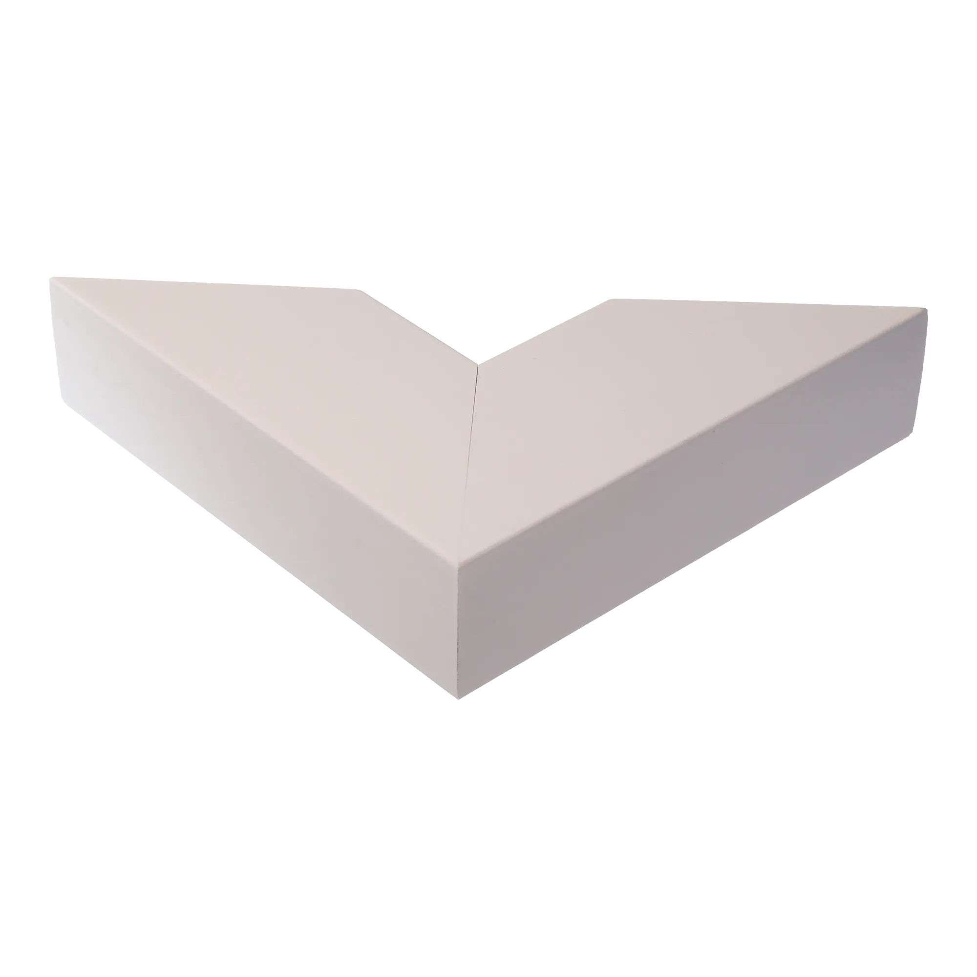 Corner view of Classic III in white picture frame