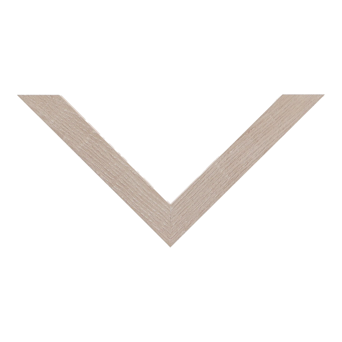 Top view of Cube picture frame in almond