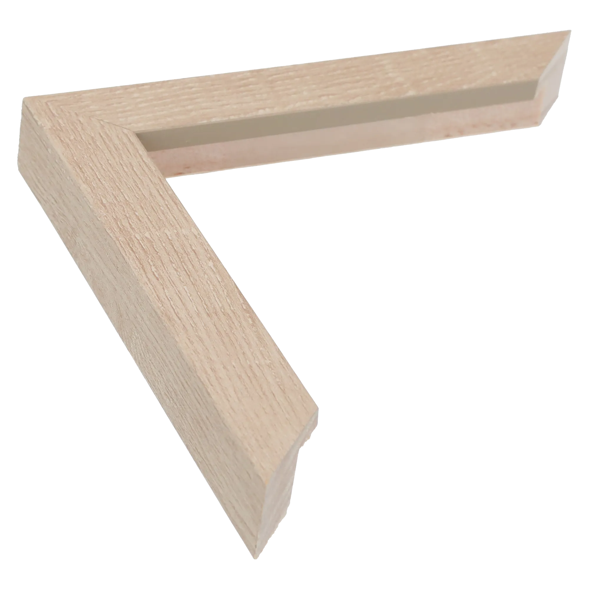 Cube in almond picture frame