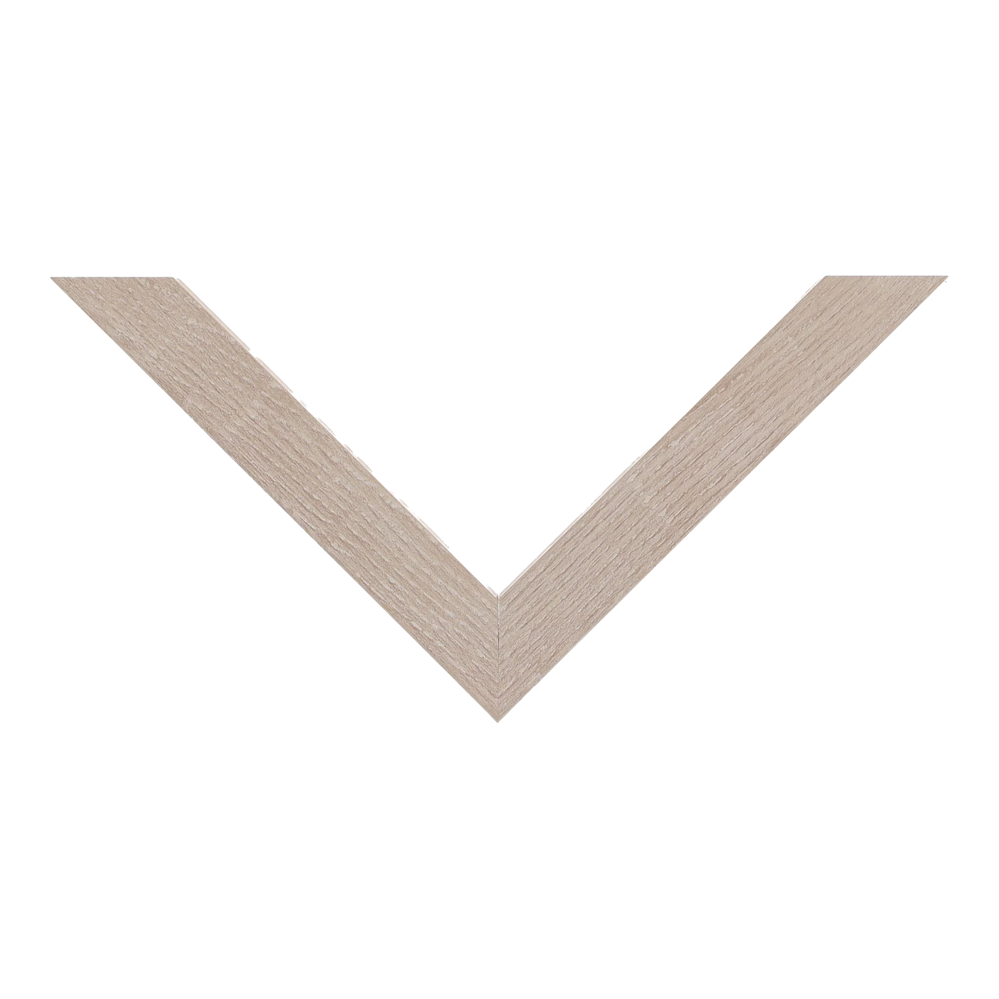 Top view of Cube picture frame in almond