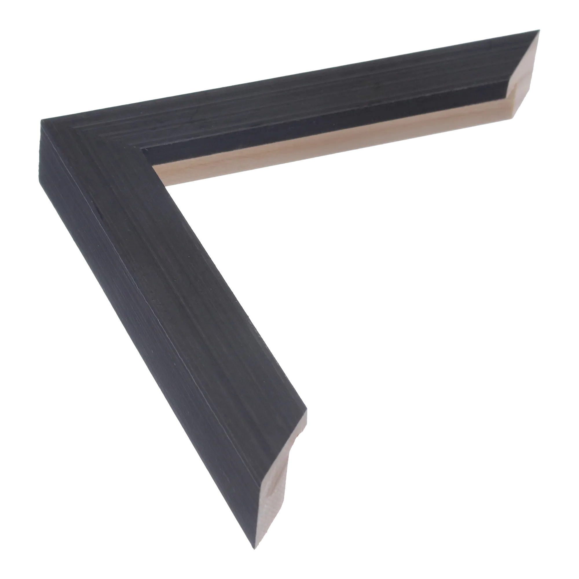 Cube in brushed black picture frame