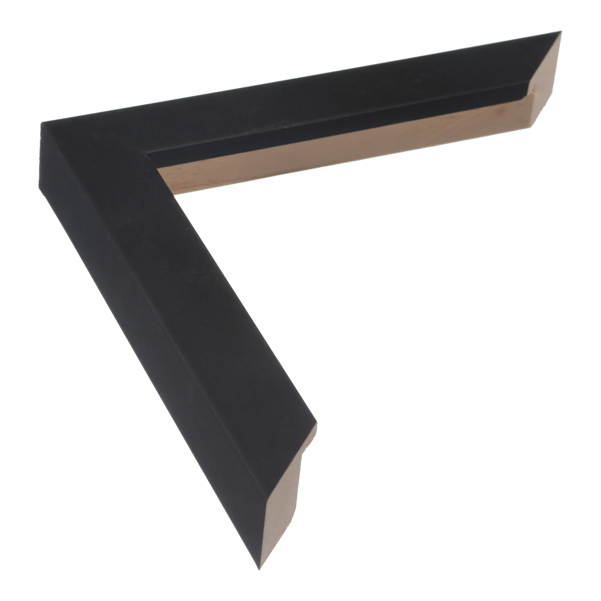 Cube in black picture frame