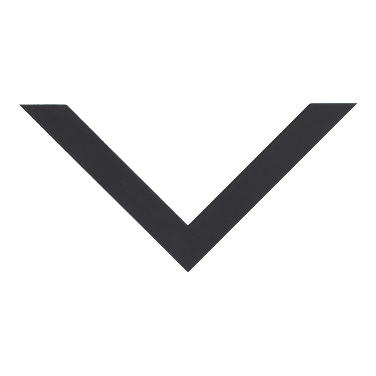 Top view of Cube picture frame in black