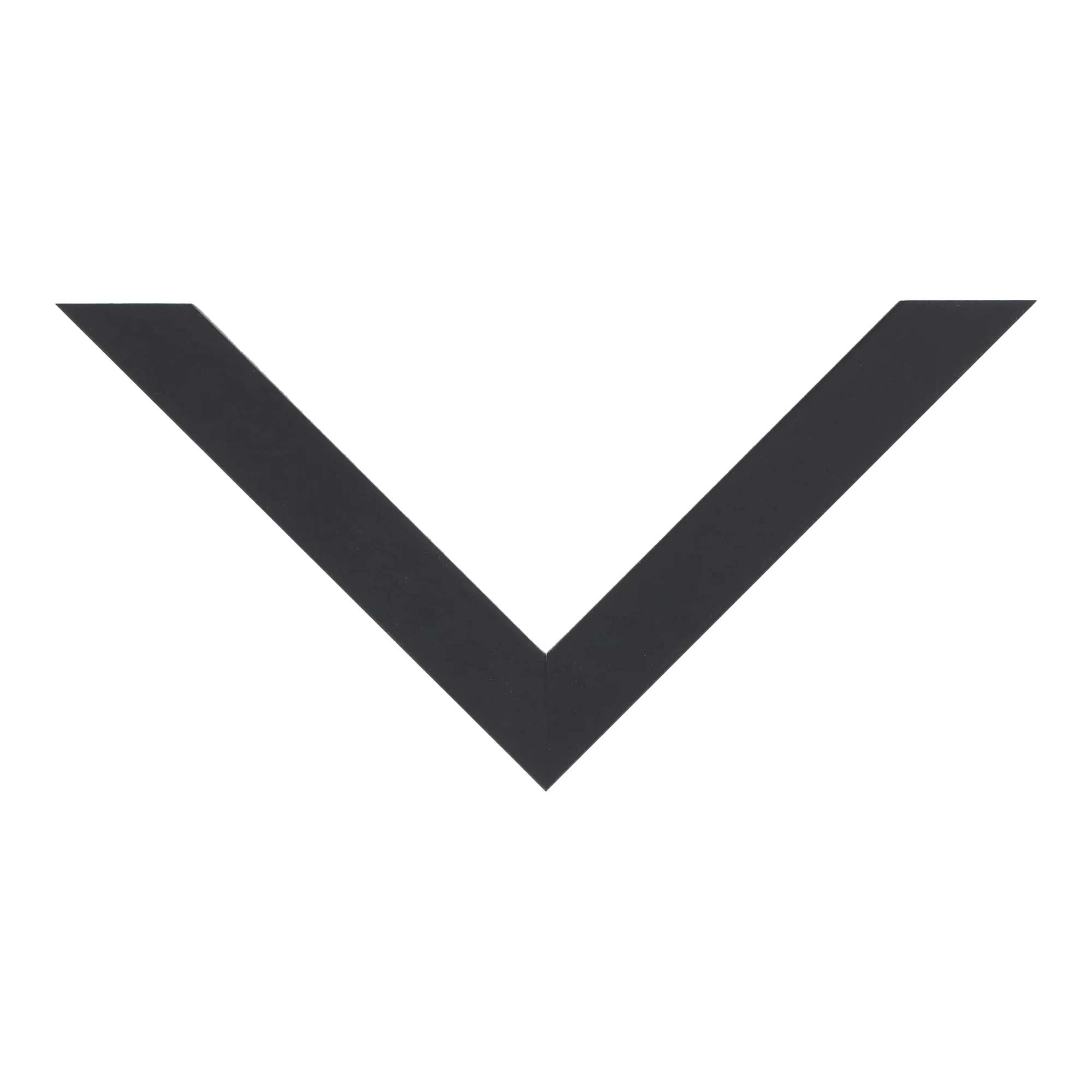 Top view of Cube picture frame in black