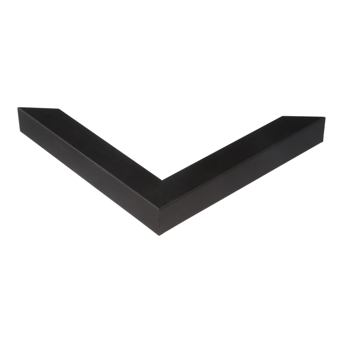 Corner view of Cube in black picture frame