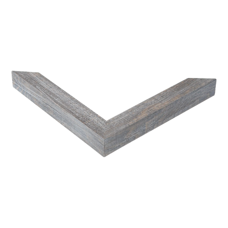 Corner view of Cube in blue picture frame