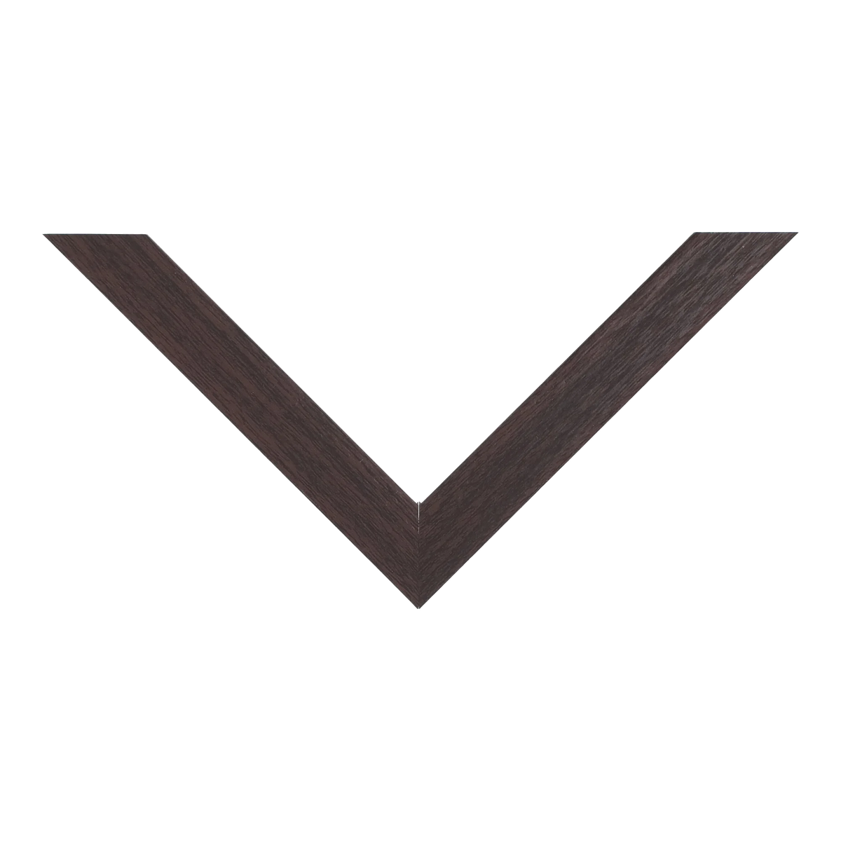 Top view of Cube picture frame in brown