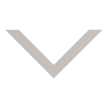 Top view of Cube picture frame in cream grain