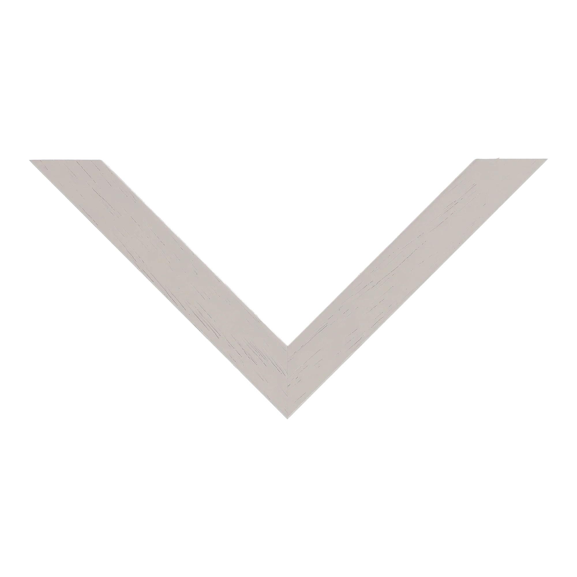 Top view of Cube picture frame in cream grain