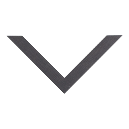 Top view of Cube picture frame in chocolate