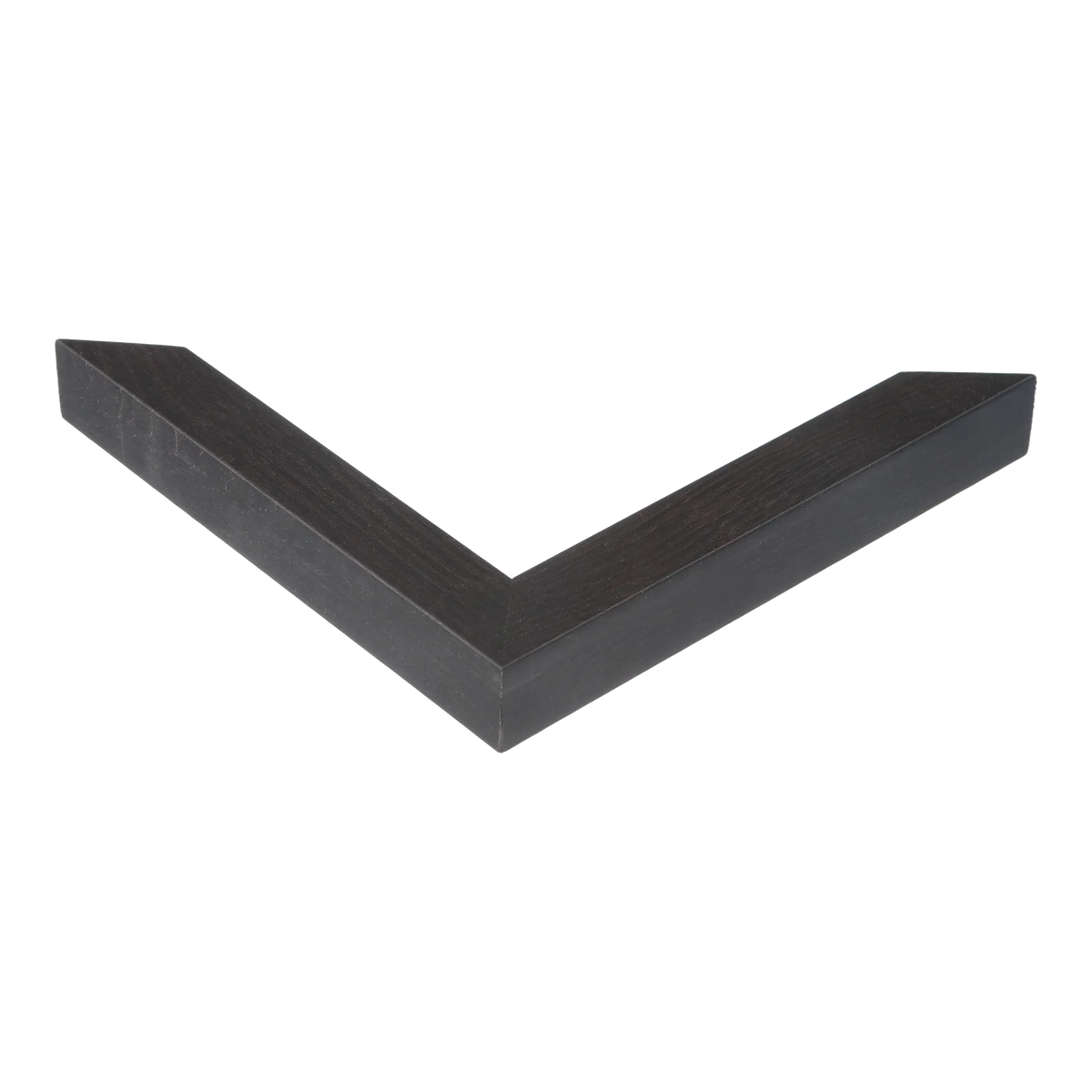 Corner view of Cube in chocolate picture frame