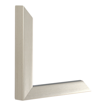 Vertical view of cube champagne picture frame sample
