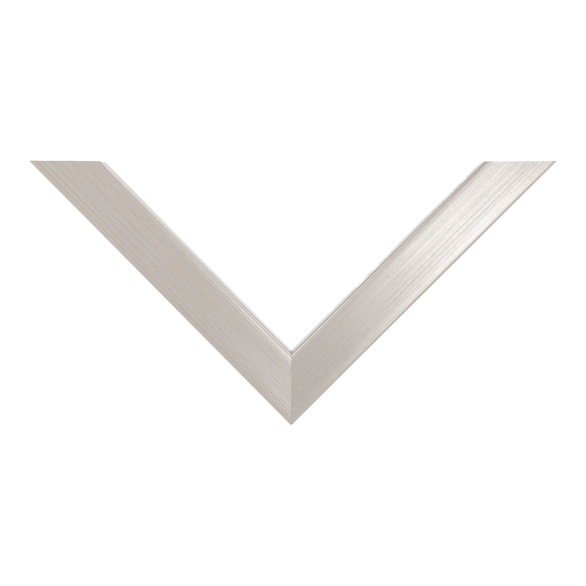 Top view of Cube picture frame in champagne