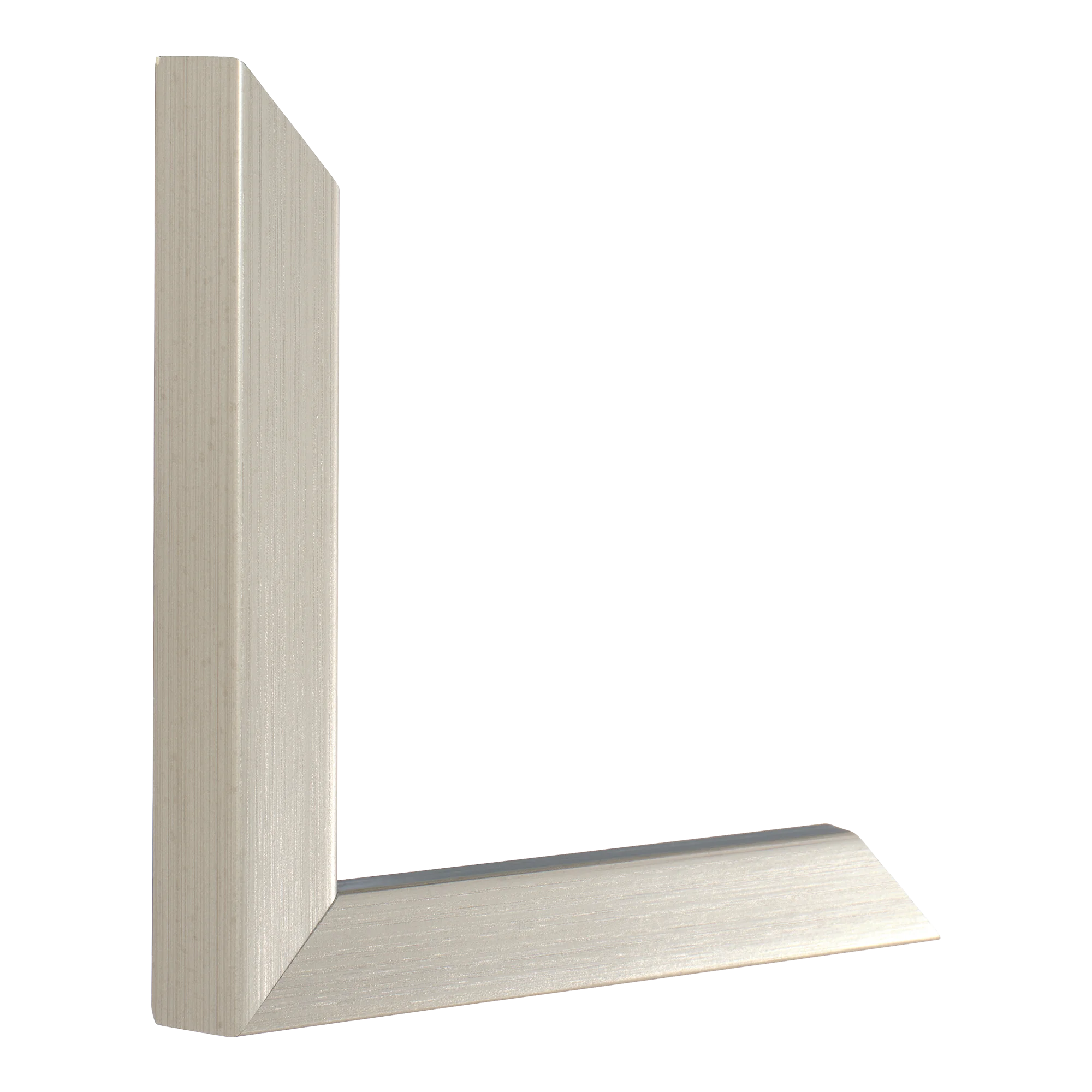 Vertical view of cube champagne picture frame