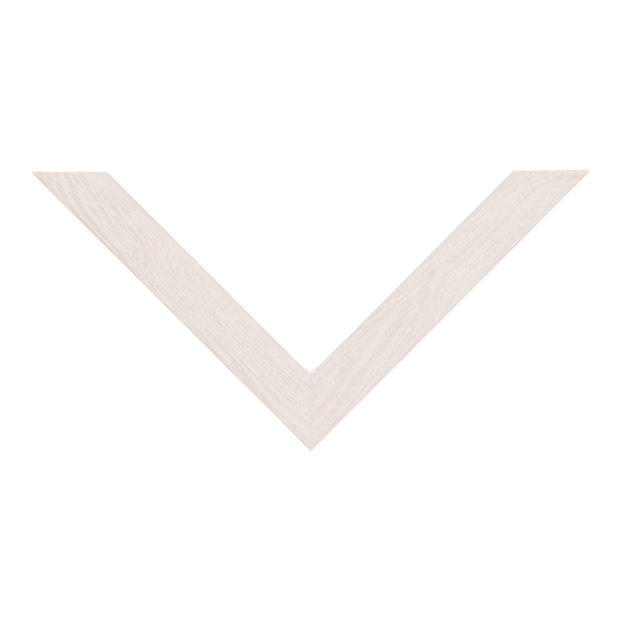 Top view of Cube picture frame in cream