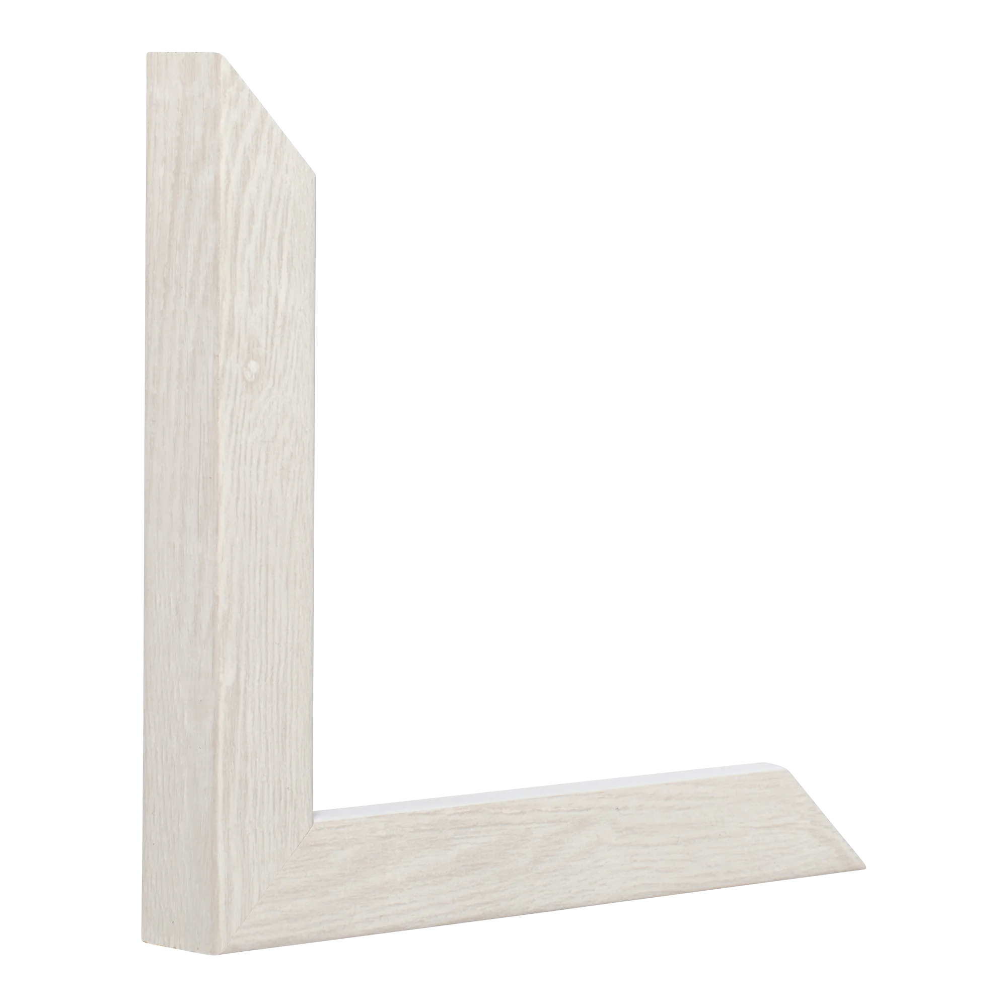 Vertical view of cube cream picture frame