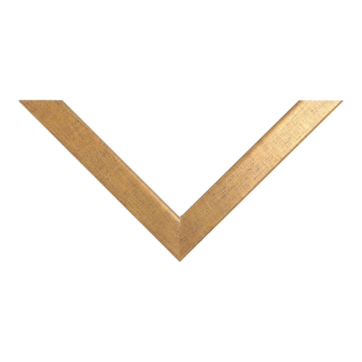 Top view of Cube picture frame in dark gold