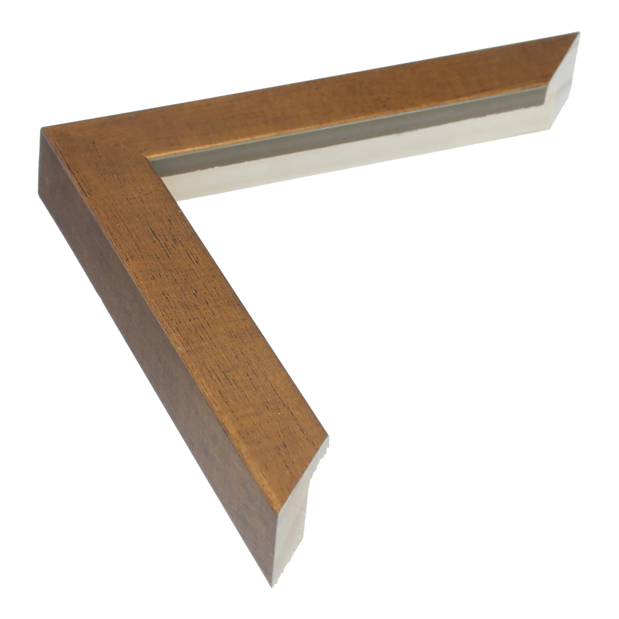 Cube in dark gold picture frame