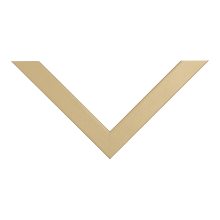 Top view of Cube picture frame in gold