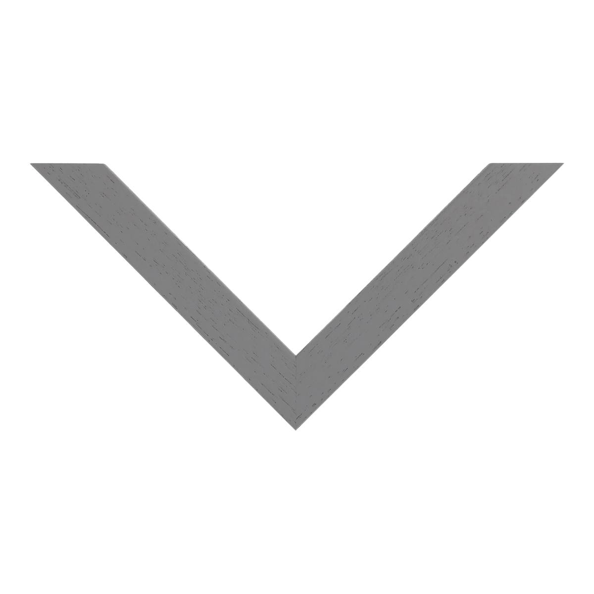 Top view of Cube picture frame in grey grain