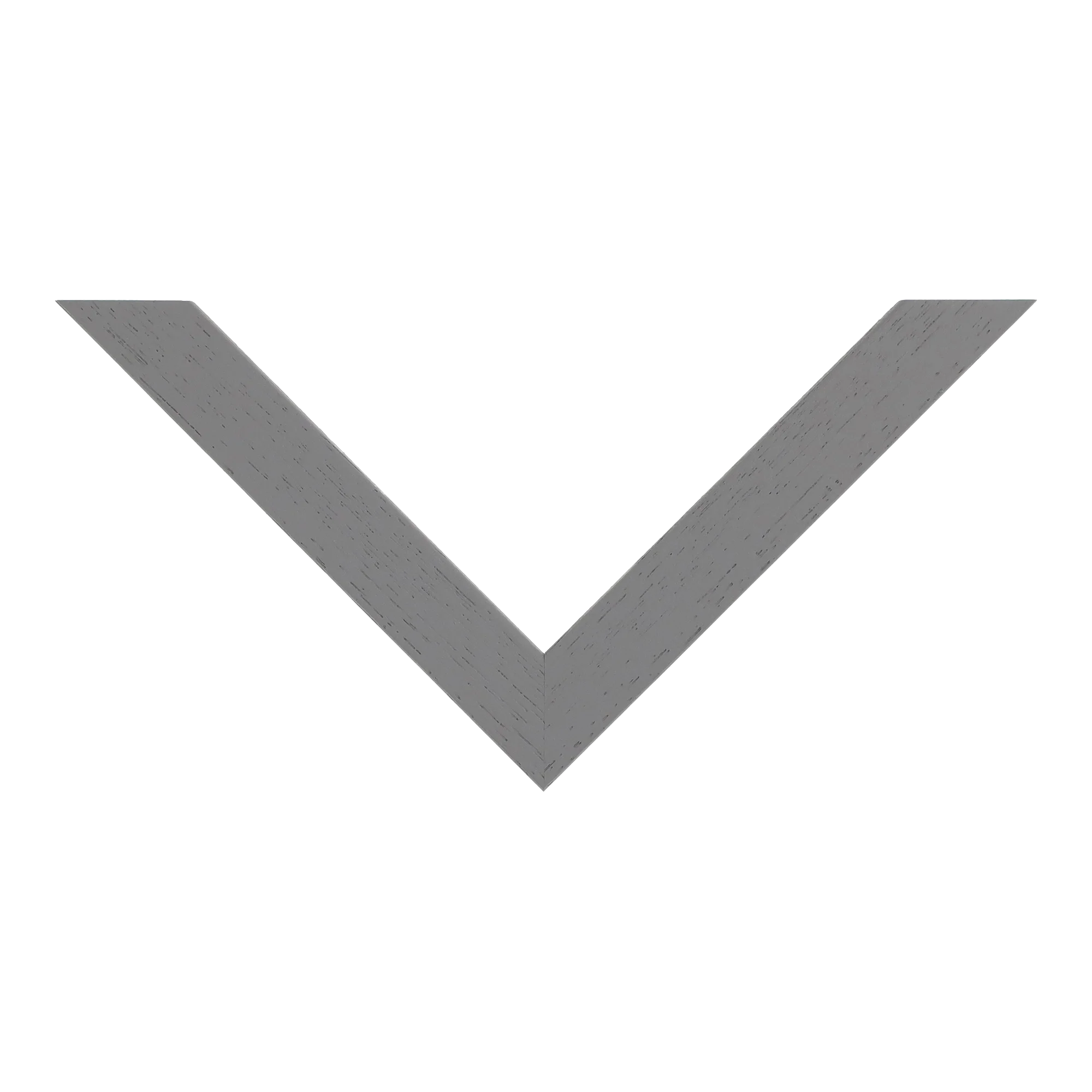 Top view of Cube picture frame in grey grain