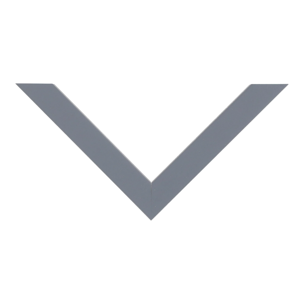 Top view of Cube picture frame in grey