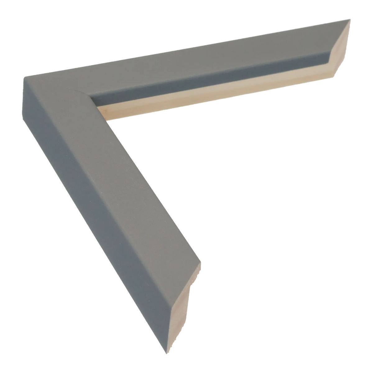 Cube in grey picture frame