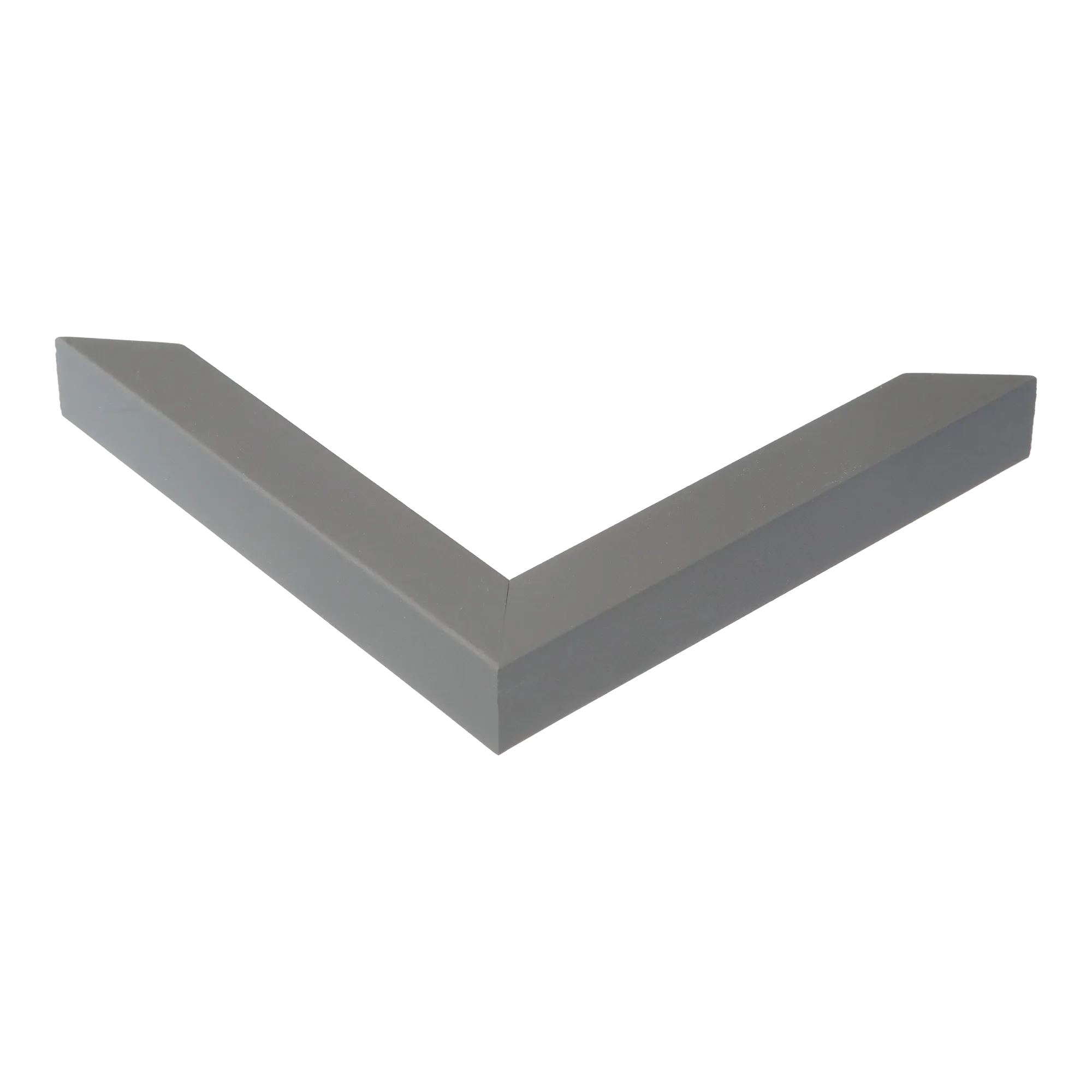 Corner view of Cube in grey picture frame