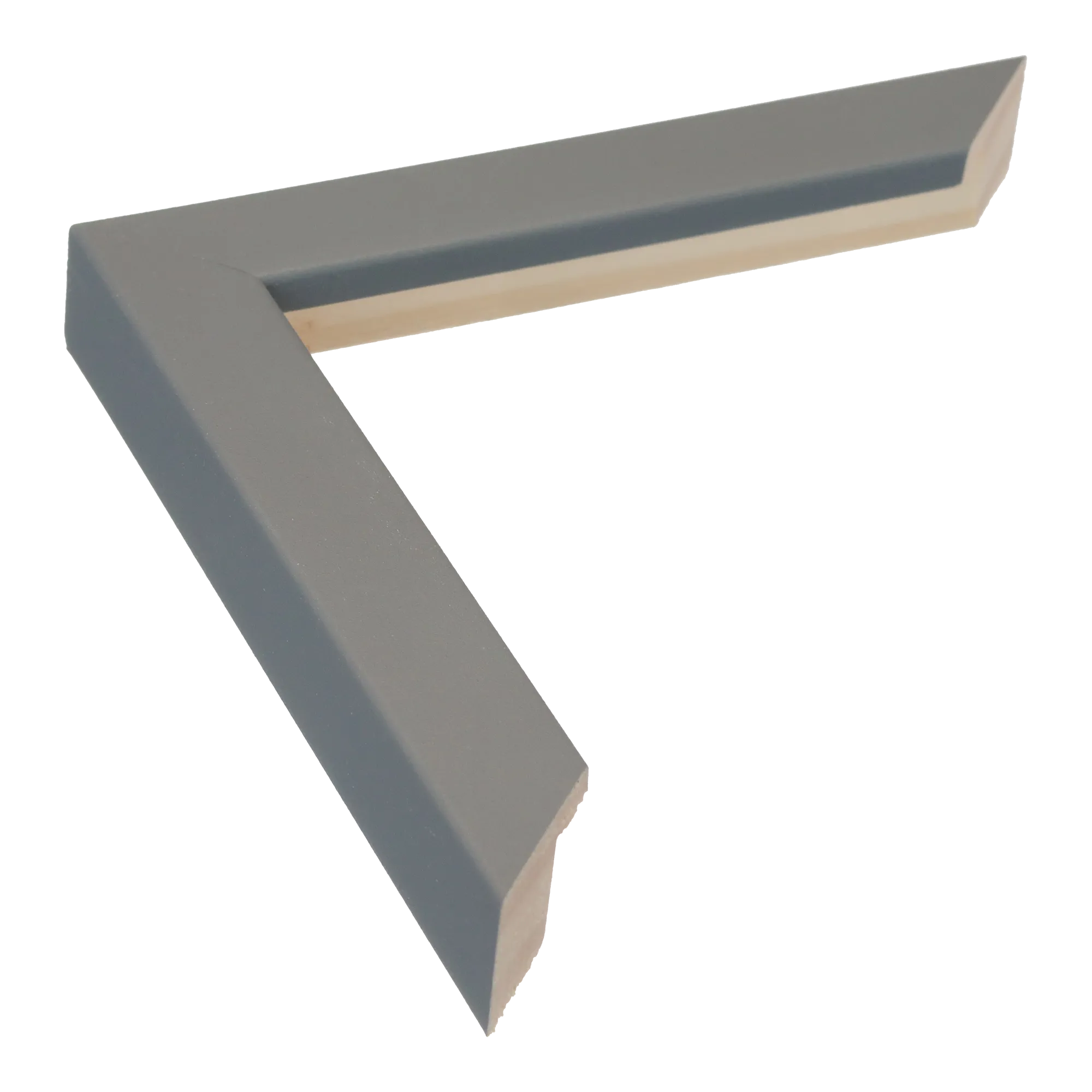 Cube in grey picture frame