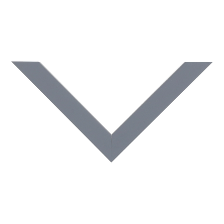 Top view of Cube picture frame in grey