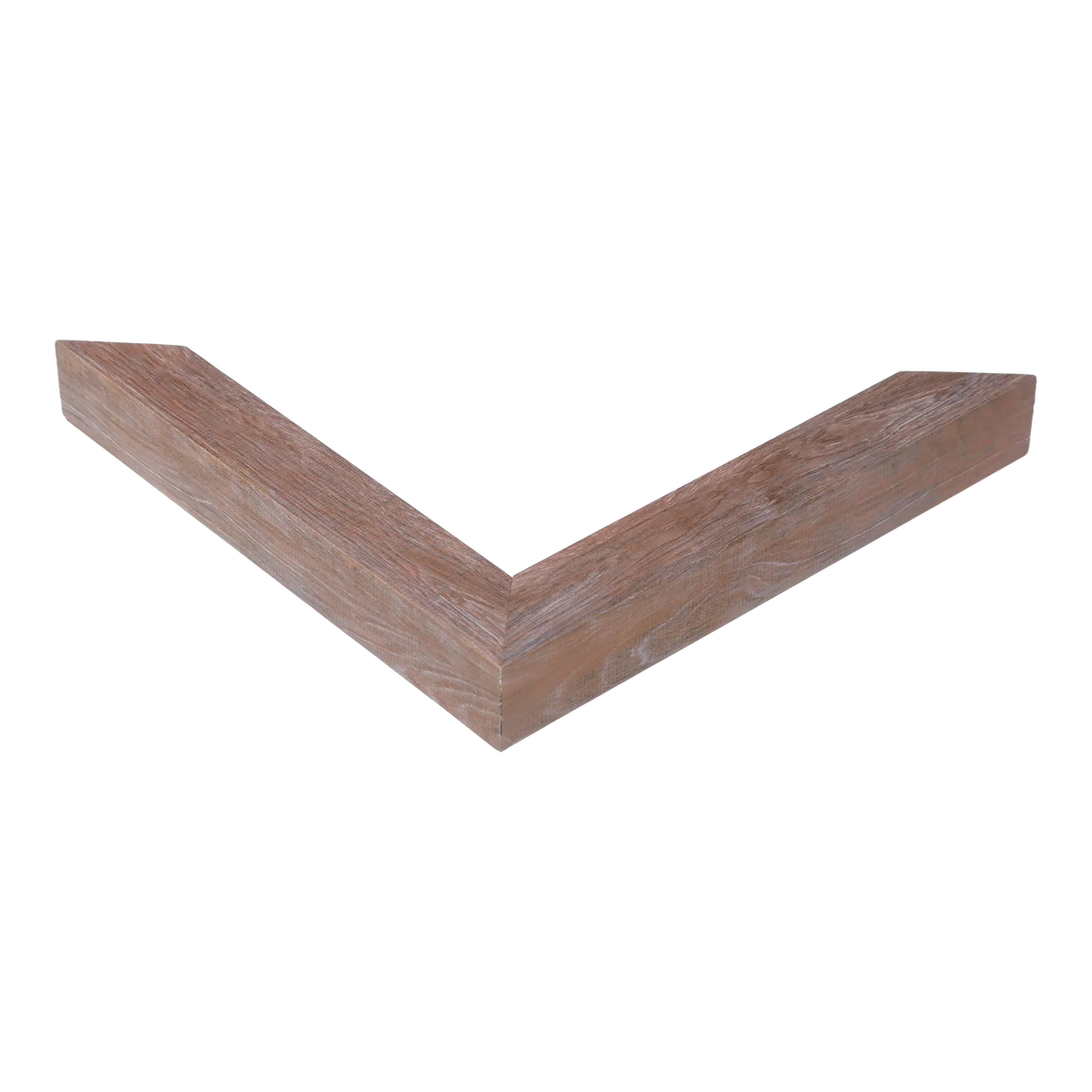 Corner view of Cube in honey picture frame