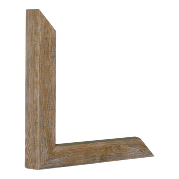 Vertical view of cube honey picture frame sample