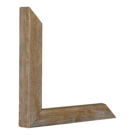 Vertical view of cube honey picture frame sample