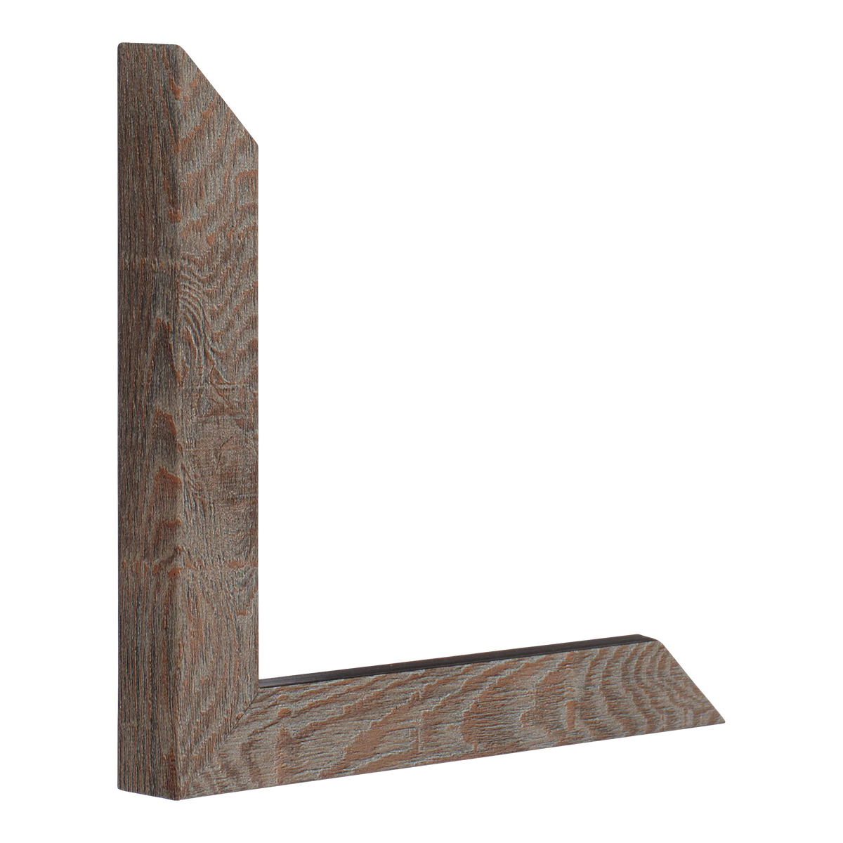 Vertical view of cube mink picture frame