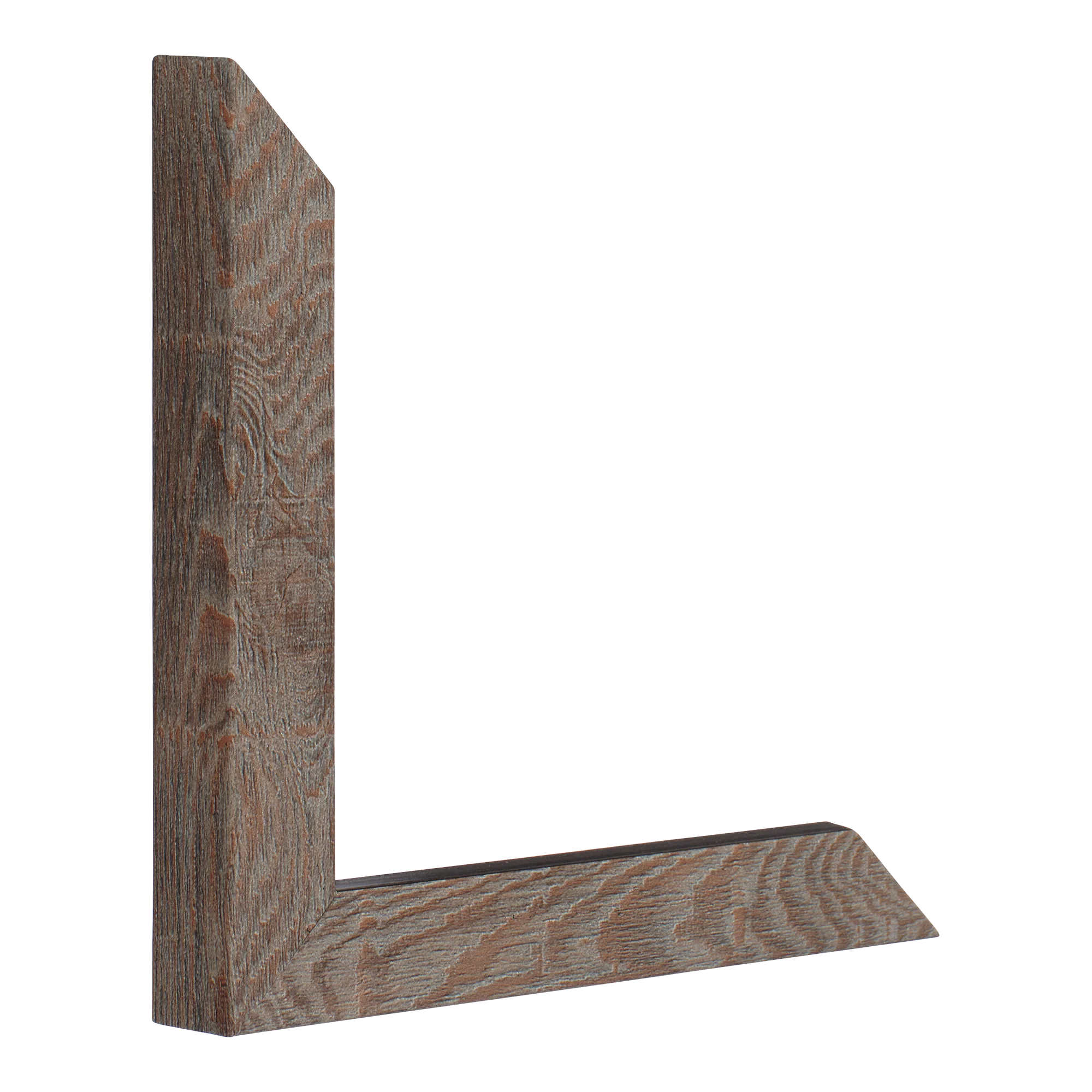 Vertical view of cube mink picture frame