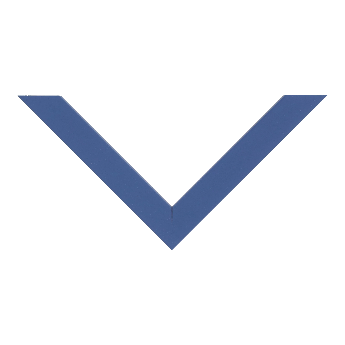 Top view of Cube picture frame in navy blue