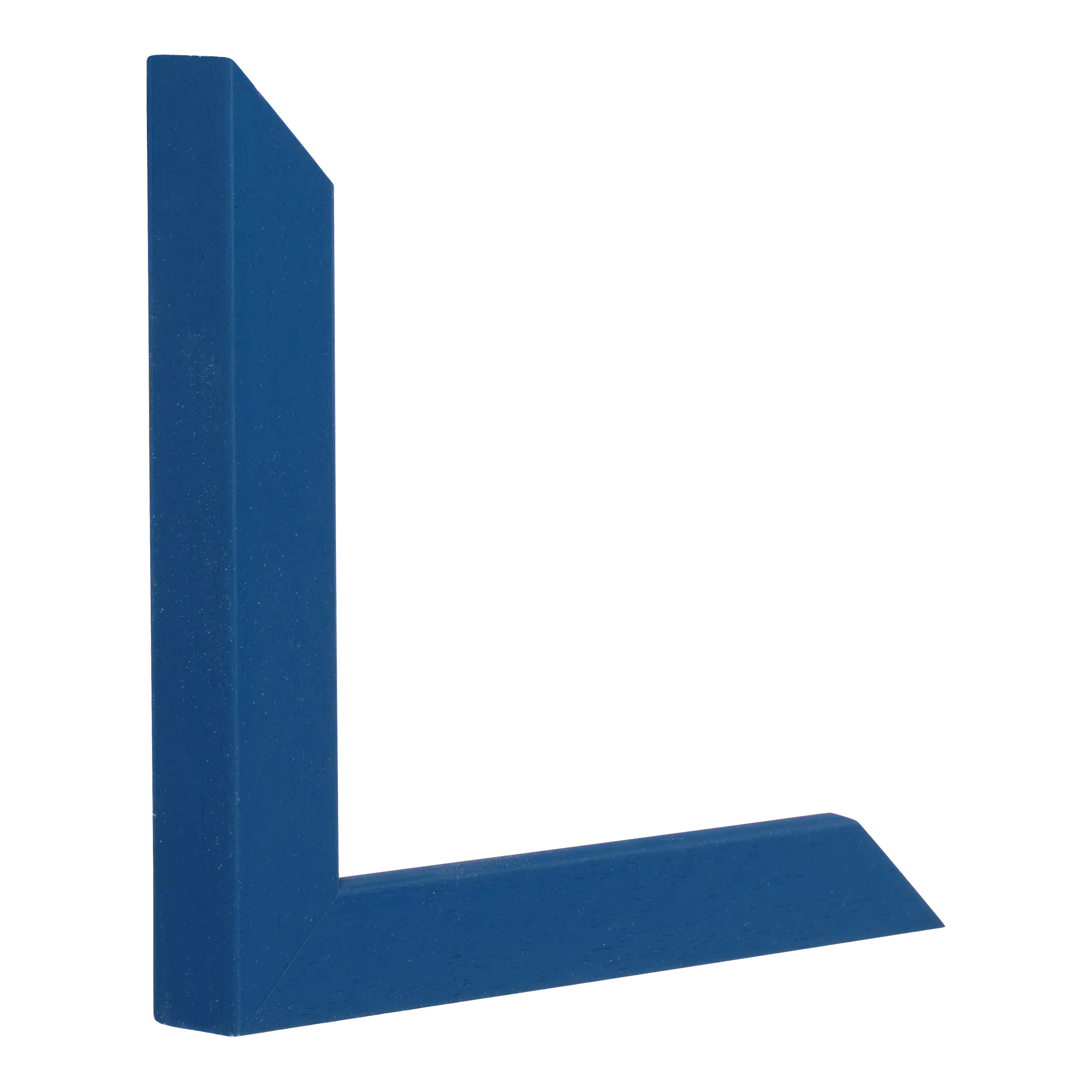 Cube in navy blue picture frame