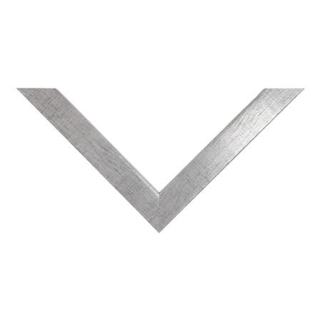 Top view of Cube picture frame in pewter