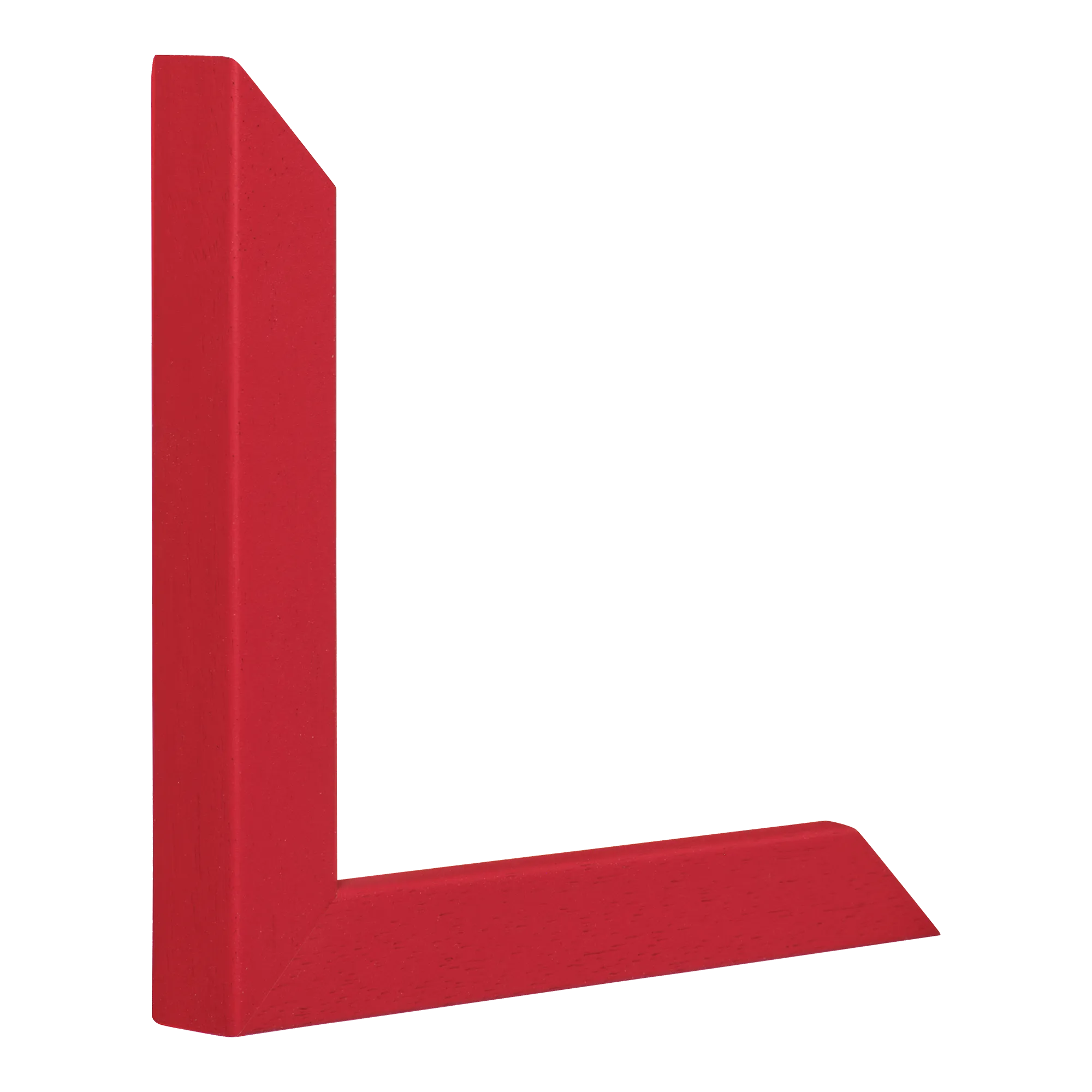 Cube in red picture frame