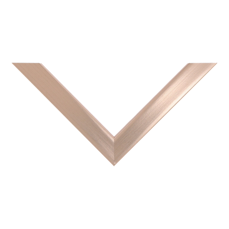 Top view of Cube picture frame in rose gold