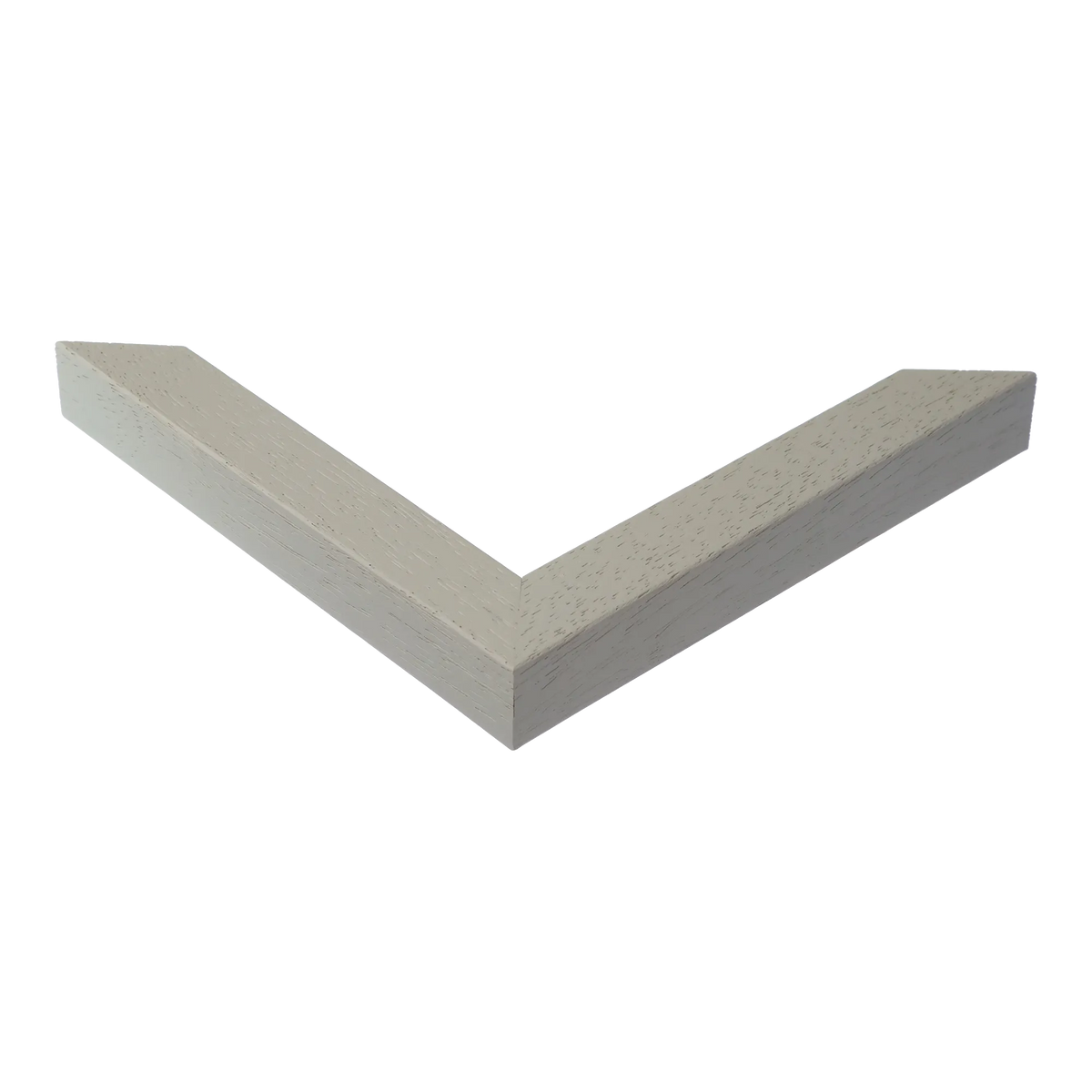 Corner view of Cube in sage grain picture frame