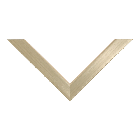 Top view of Cube picture frame in soft gold