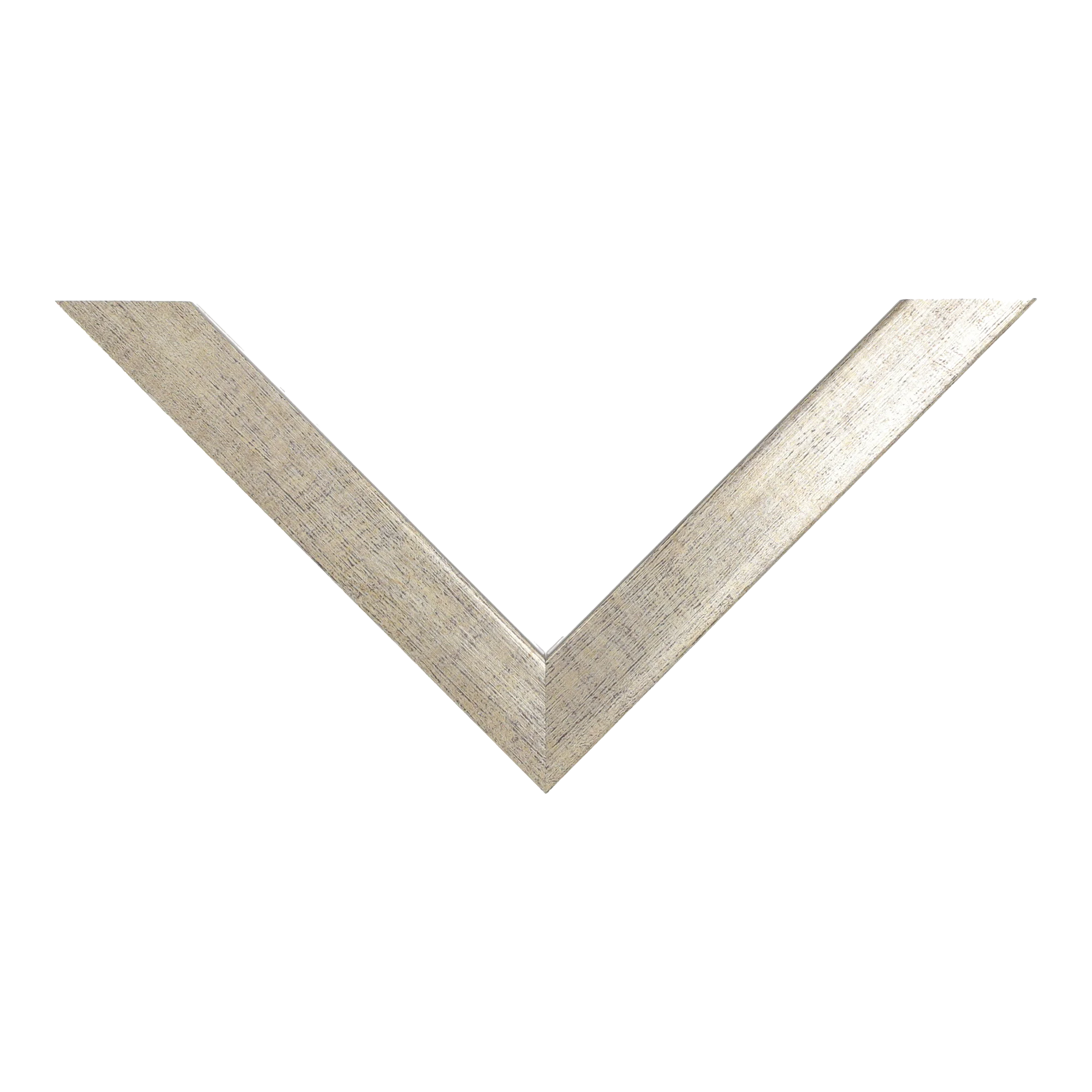 Top view of Cube picture frame in silver