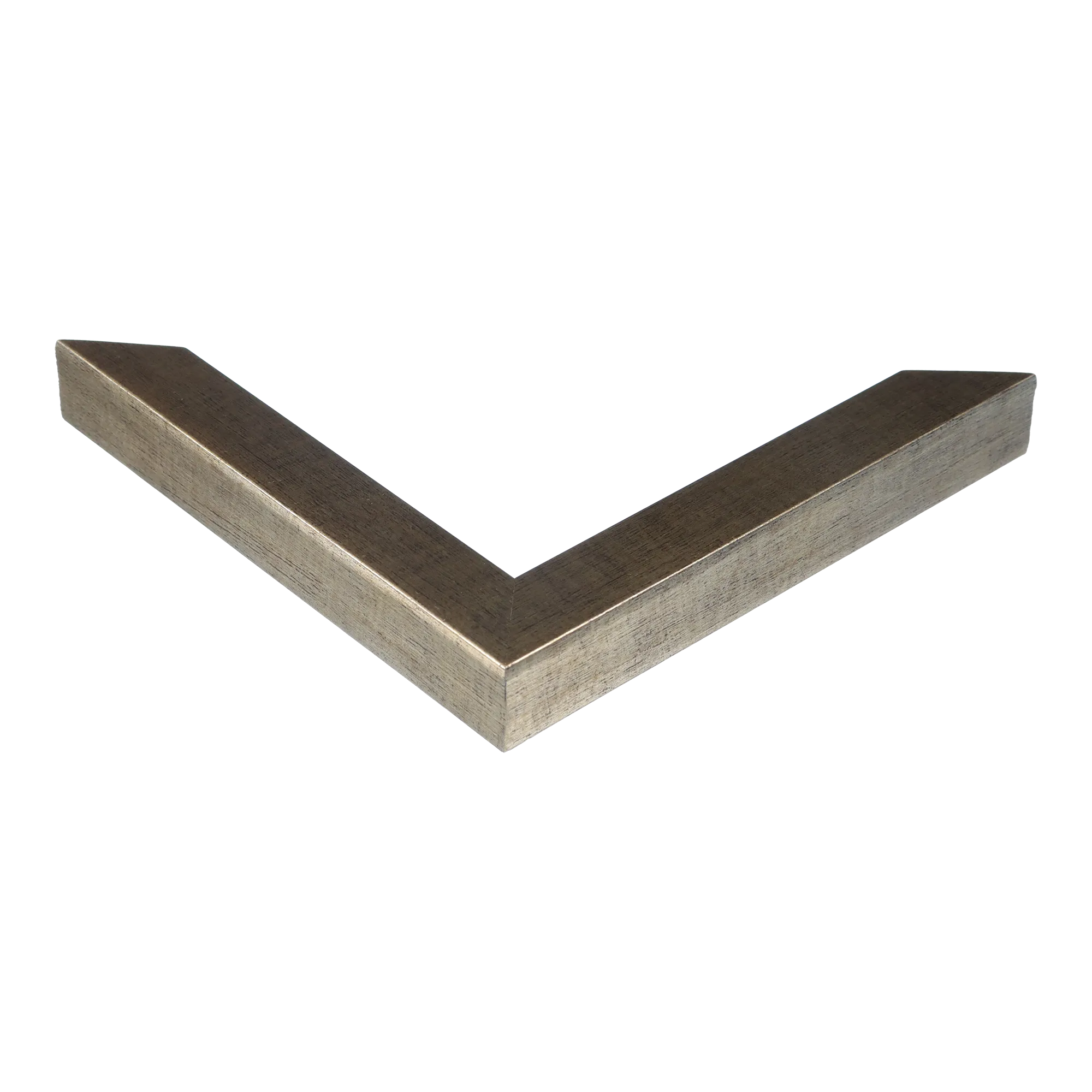 Corner view of Cube in silver picture frame